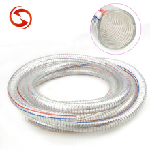 1/4"-8" pvc spiral steel wire reinforced hose used for conveying water